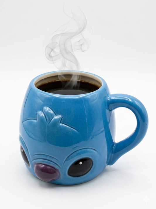 Taza Stitch 600ml Jumbo Ceràmica 3D