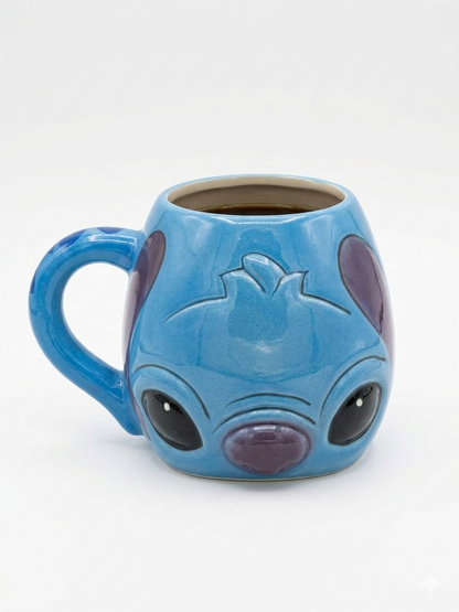 Taza Stitch 600ml Jumbo Ceràmica 3D