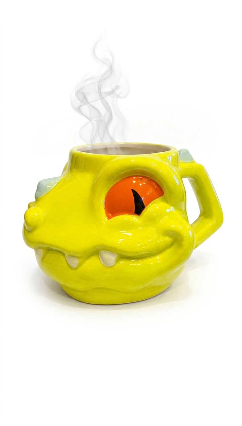 Taza Reptar de Cerámica 450 ml