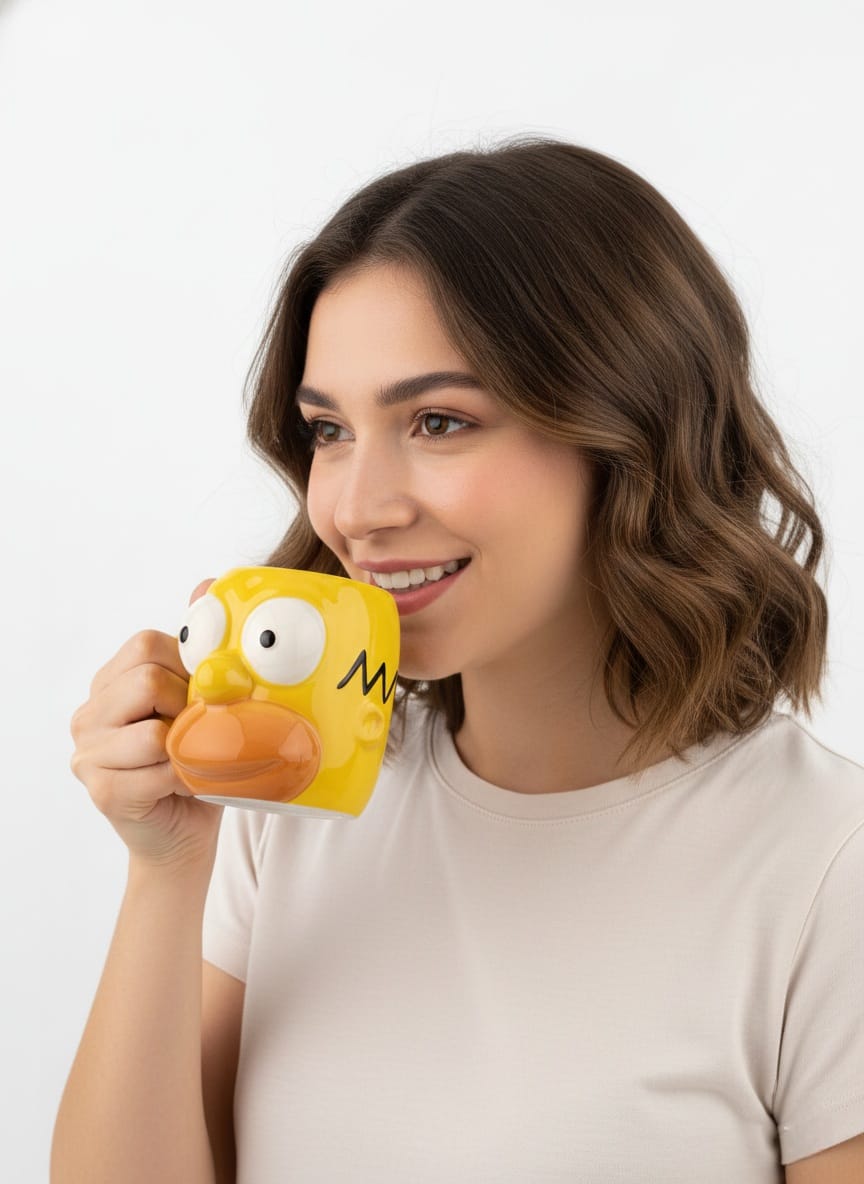 Tarro Homero The Simpsons 500ml Ceràmica 3D